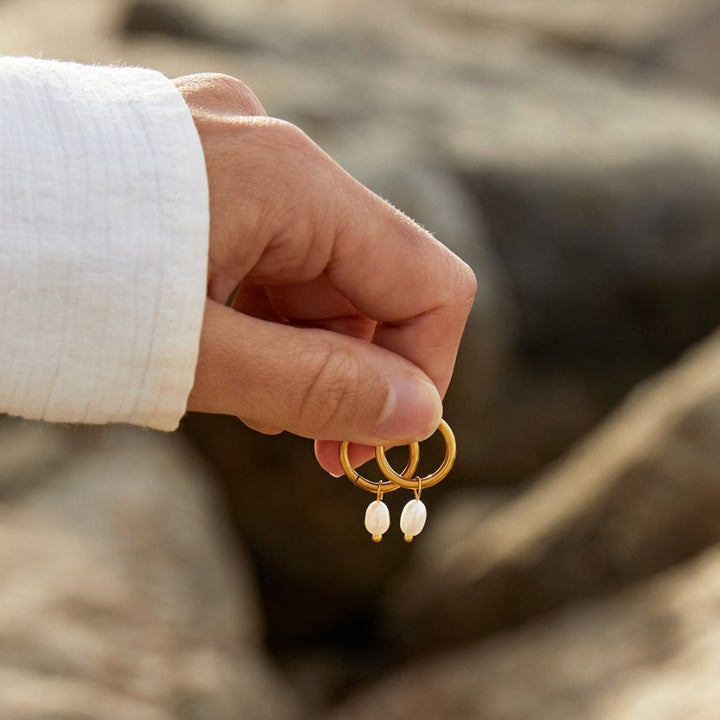 Beautiful Freshwater Pearl Earrings