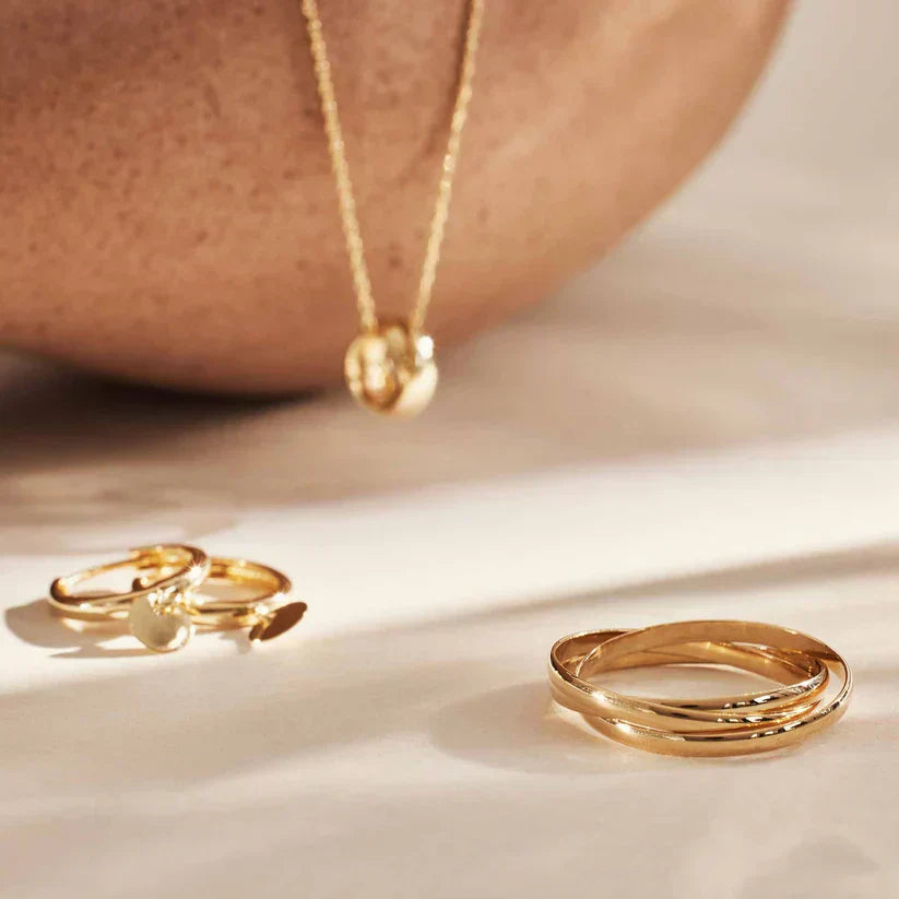 Gold Léna Trielle Ring