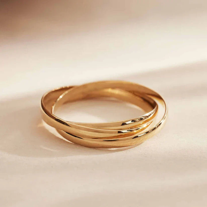 Gold Léna Trielle Ring