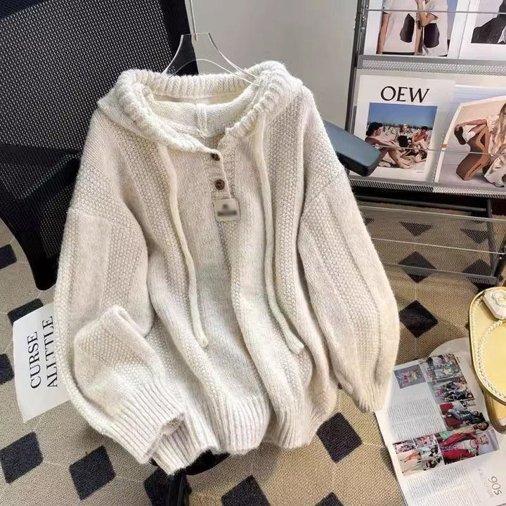Loose and Comfortable Thick Hoodie Sweater, Available in Many Colors