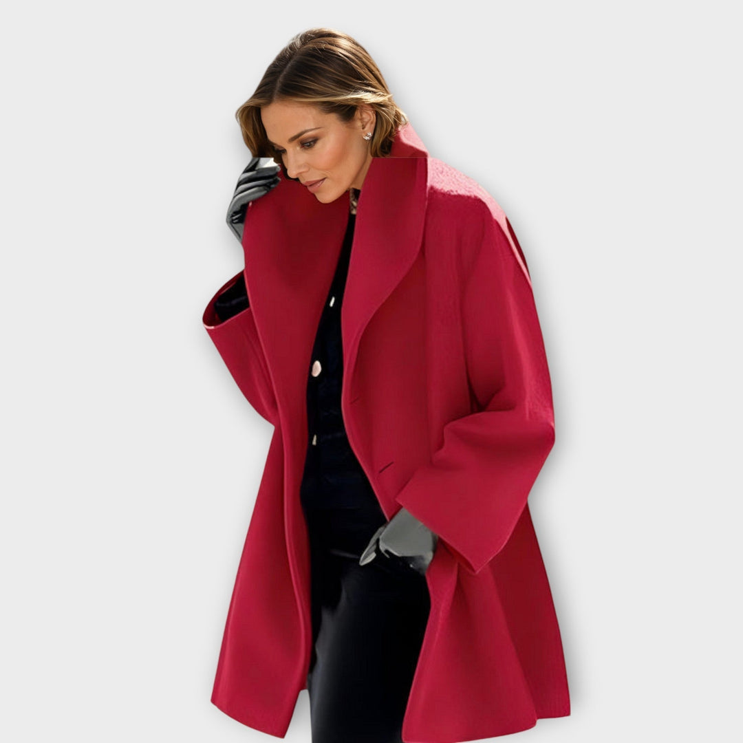Lisa - Premium Windproof Wool Coat