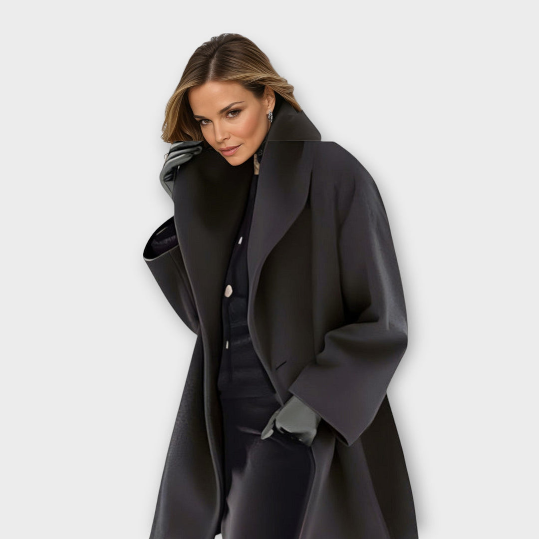 Lisa - Premium Windproof Wool Coat