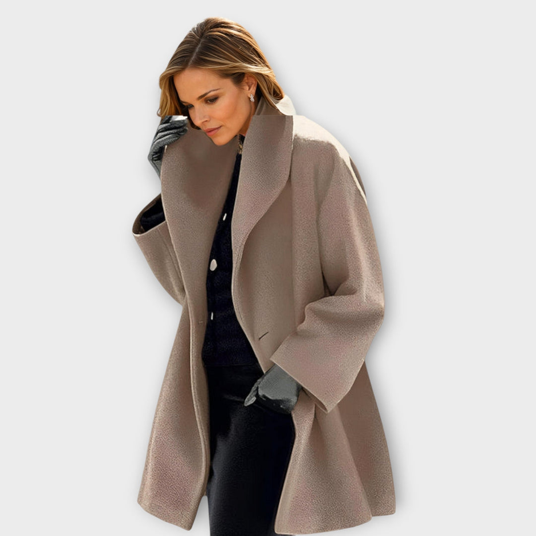 Lisa - Premium Windproof Wool Coat