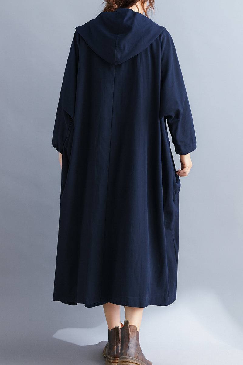 One Size Fits All Oversized Water Resistant Windbreaker Jacket