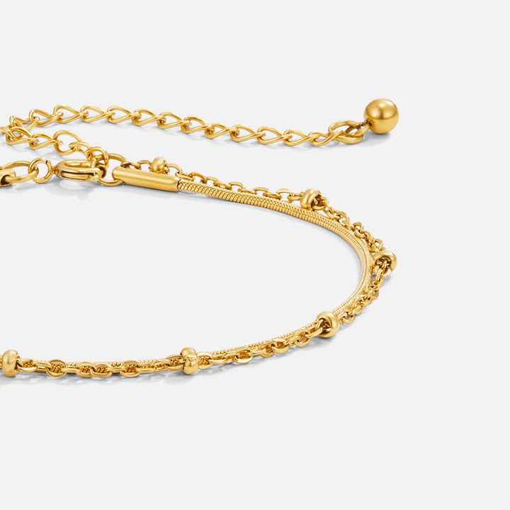 Gold Lager Bracelet